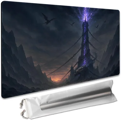 Vista 29 de Tapete de Juego de Mesa Premium de 24x14 pulgadas TCG Compatible con OCG CCG RPG MTG Tapetes de Juego, Alfombrilla de Ratón Tapete de Escritorio