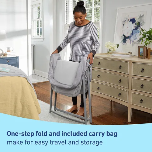 Vista 5 de Graco® DreamMore™ 2 en 1 moisés portátil, Bella