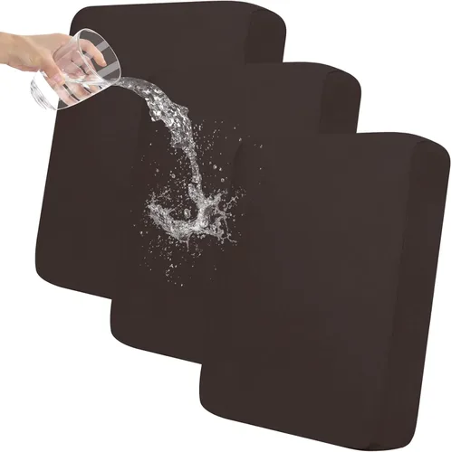Vista 61 de Easy-Going Funda de cojín 100% impermeable para asiento de sofá, funda de cojín elástica de muebles, para niños, mascotas, cojín de sofá biplaza
