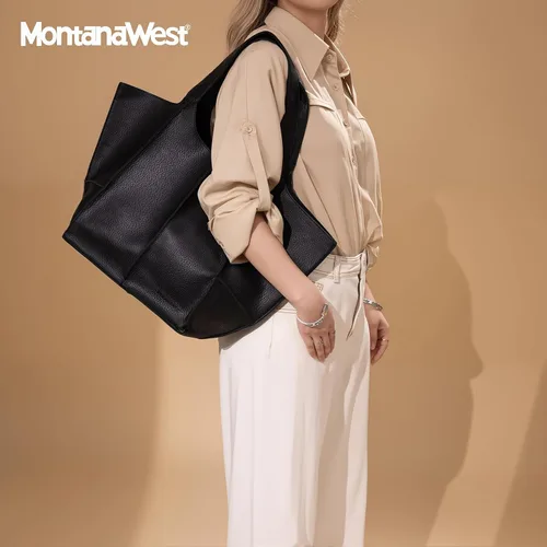 Vista 7 de Montana West Bolso de mano para mujer, bolsos y bolsos de mano grandes