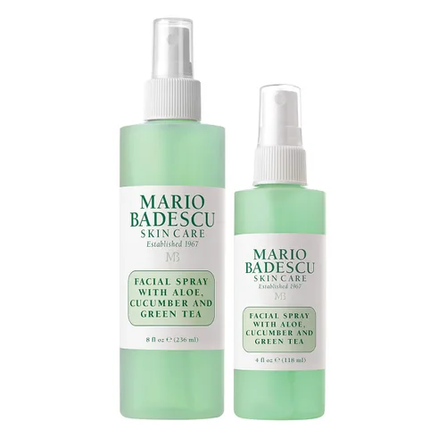Vista 11 de Mario Badescu Espray facial con aloe, pepino y té verde para todo tipo de piel, espray facial que hidrata y revitaliza 4 fl oz (118 ml)