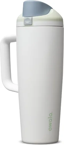 Vista 25 de Owala FreeSip - Botella de agua de acero inoxidable, 30 onzas, pastel de comida de ángel Angel Food Cake