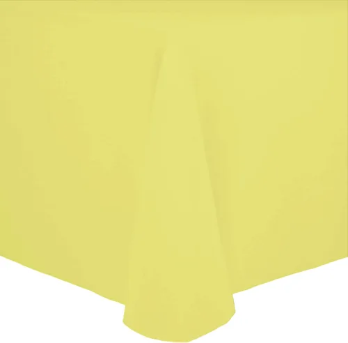 Vista 20 de Ultimate Textile Cotton-Feel - Mantel ovalado de poliéster hilado resistente a las manchas y a las arrugas, lavable a máquina, color berenjena, 1