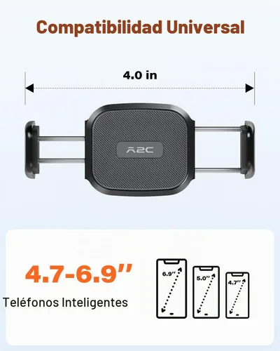 Vista 9 de A2C Soporte flexible para cinta de correr, soporte de teléfono para cinta