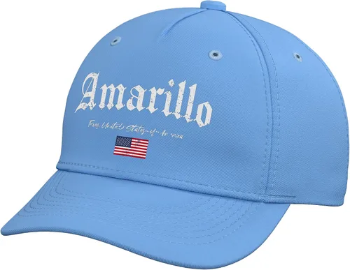 Vista 7 de Amarillo Gothic Design Adjustable Baseball Hat