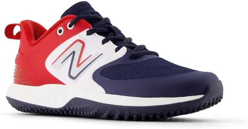 Vista 4 de New Balance Zapatillas de softbol para mujer Fresh Foam Velo V3