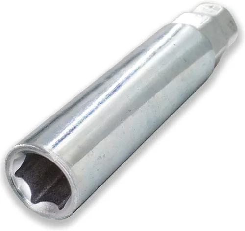 Vista 9 de Wheel Accessories Parts 1 unidad Truck6 Spline 3.50 pulgadas de largo llave adaptadora de tuercas de llanta acabado de zinc brillante 13/16" 7/8