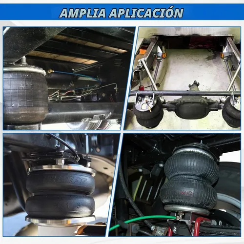 Vista 9 de Kit de línea de aire DOT de 1/4 pulgadas para kit de suspensión de bolsa de resorte de aire con accesorios, línea de aire PA DOT de 25 pies