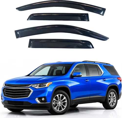 Vista 63 de Visera de ventana IG para Ford Focus Sedán y Hatchback 2012-2018, Protector de ventana lateral para lluvia y viento estilo Mugen, extra duradero