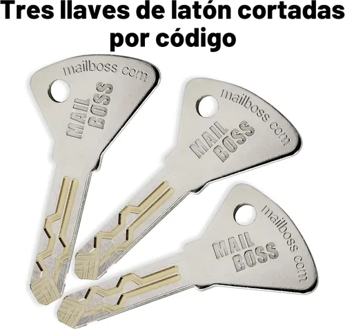 Vista 9 de Administrador de correo, buzón de seguridad de bloqueo Mail Boss 7506, 7506