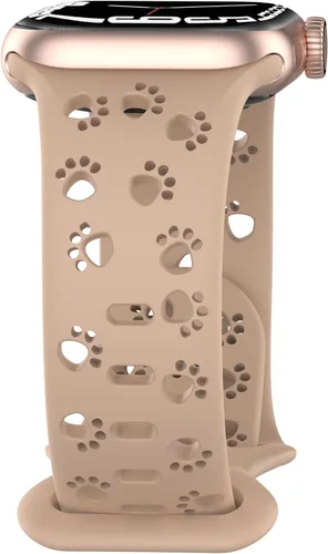 Vista 21 de Correa de silicona compatible con Apple Watch Band de 1.496 in, 1.575 in, 1.614 in, 1.654 in, 1.732 in, 1.772 in, 1.772 in, 1.772 in, 1.772 in