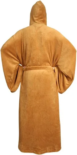 Vista 2 de Star Wars Jedi - Bata de baño de forro polar (medianobronceado), Marrón
