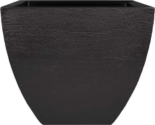 Vista 14 de Tusco Products MSQ16BK - Maceta cuadrada moderna para jardín, 16 pulgadas, color negro