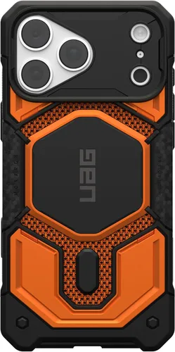 Vista 3 de UAG Monarch Pro - Funda para iPhone 18 Pro Max / 17 Pro Max, color naranja Monarch Pro - Kevlar Naranja Quemado