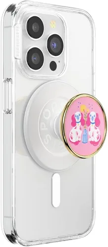 Vista 19 de PopSockets PopTop, agarre adhesivo para teléfono con parte superior intercambiable, amarillo - amarillo mantequilla