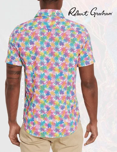 Vista 4 de Robert Graham Palm Cove para hombre SS