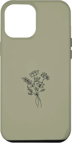 Vista 25 de Funda para iPhone 16 Wildlfower Floral Flower Khaki