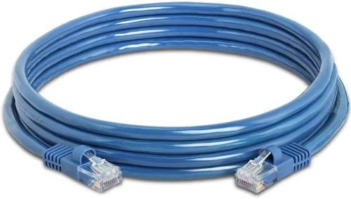 Vista 68 de Cmple - Cable Ethernet Cat5e de 1.5 pies, Cable Patch Ethernet UTP Cat 5e de 350 MHz, Cable LAN de red de 1 Gbps, conectores RJ45, compatible