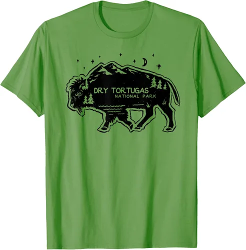 Vista 14 de Camiseta Dry Tortugas National Park Buffalo FL Cutout Florida, Blanco, S