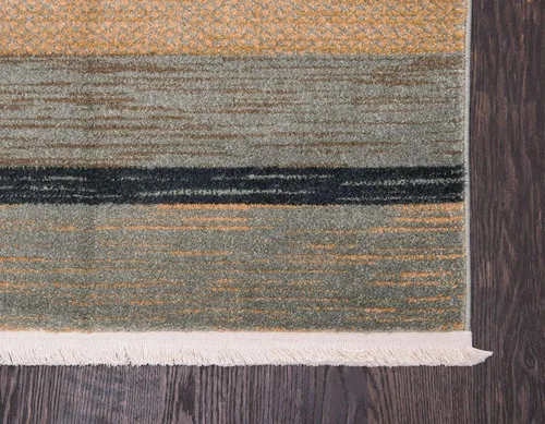 Vista 8 de Unique Loom Fars Collection - Alfombra de área - Jordania (2 pies 2 pulgadas x 3 pies, rectangular, azul/azul claro)