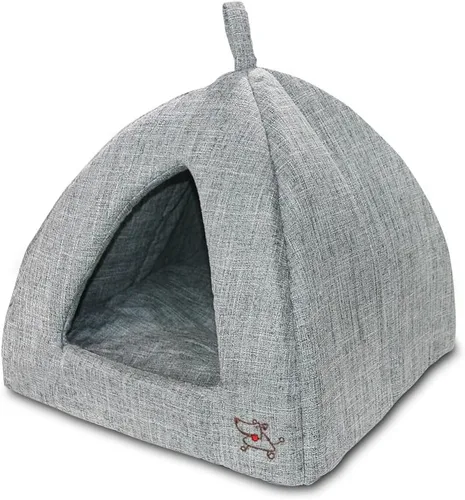 Vista 7 de Best Pet Supplies - Tienda de campaña para mascotas con cama suave para perros y gatos