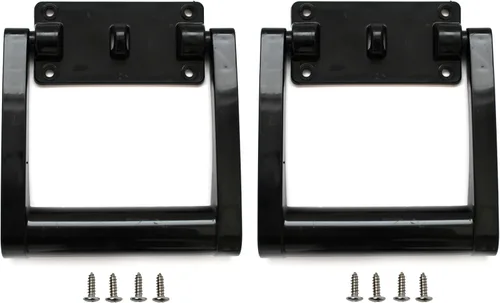 Vista 7 de JSP Manufacturing Manijas de repuesto para refrigerador de plástico negro # 21025 compatibles con Igloo para refrigeradores de 90-100 cuartos