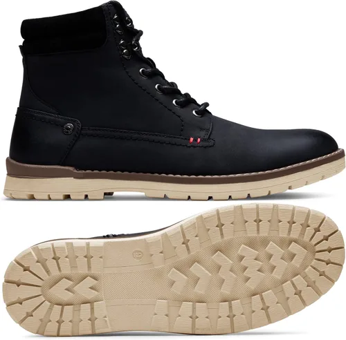 Vista 2 de Vostey Men's Motorcycle Boots Business Waterproof Ankle Boots Casual Oxford Boots for Men