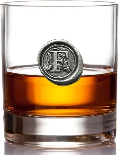 Vista 19 de English Pewter Company - Vaso de whisky antiguo de 11 onzas con inicial de monograma, regalos únicos para hombres, regalos personalizados con tu