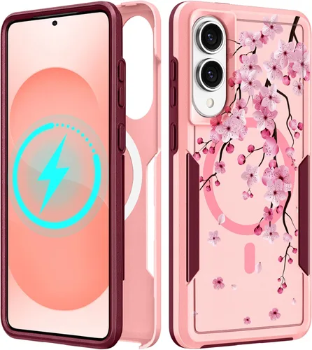 Vista 231 de Funda para Moto G 5G 2024 – Compatible con MagSafe para mujeres y niñas, bonita funda protectora magnética para teléfono, diseño femenino Kawaii