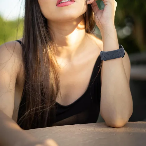 Vista 5 de Meliya Veryfit - Correas de reloj inteligente, correas de reloj de 22mm para IDW13 IDW16 IDW19 IDW26 IDW28 Smartwatch, correa de repuesto deportiva