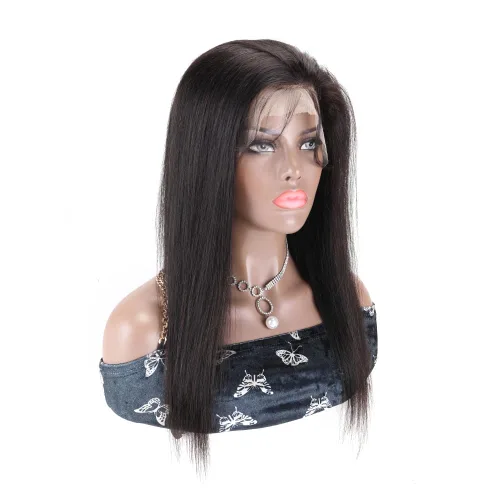 Vista 10 de Peluca de encaje 360 ondulado con encaje frontal transparente de oreja a oreja, pelucas de encaje frontal de cabello humano virgen brasileño
