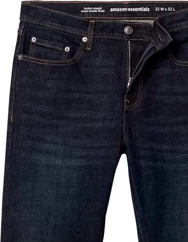 Vista 4 de Tienda Essentials Jeans de corte recto para hombre