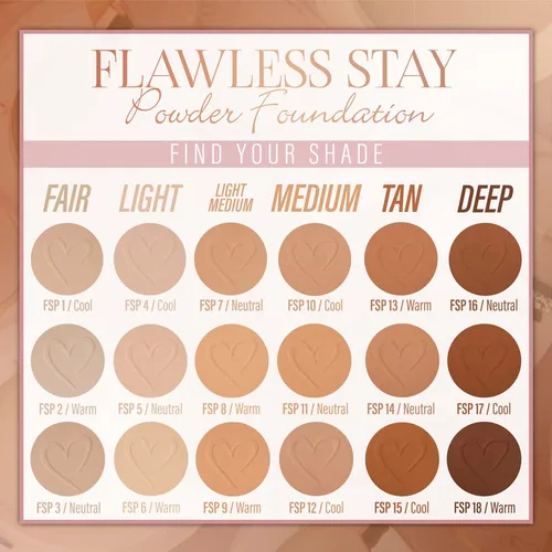 Vista 3 de flawless stay powder foundation fsp 3.0