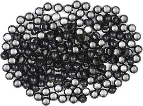 Vista 13 de Extensiones de cabello con microeslabones de 0.118 pulgadas, cuentas de micro anillos de cobre, nano cuentas para extensiones de cabello