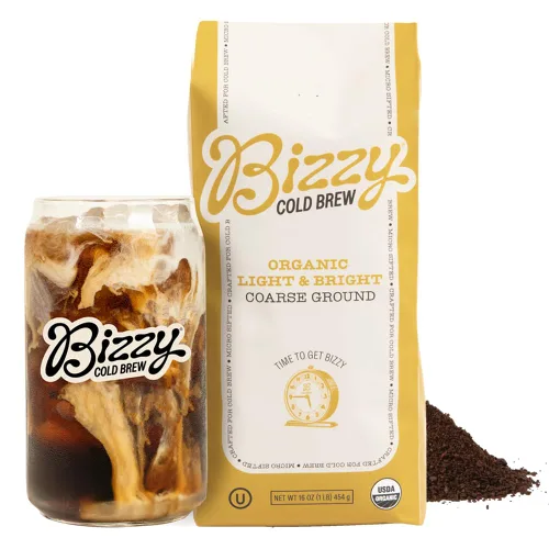 Vista 16 de Bizzy Café de Filtro Orgánico Mezcla para el Desayuno Café Molido Grueso Tostado Medio-Claro Micro Filtrado Grado Especialidad 100%