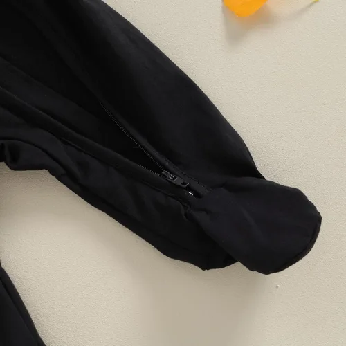 Vista 6 de KMBANGI Mameluco para bebé recién nacido, con cremallera y gorro