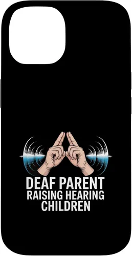 Vista 4 de Deaf Parent Raising Hearing Children Case for iPhone 16