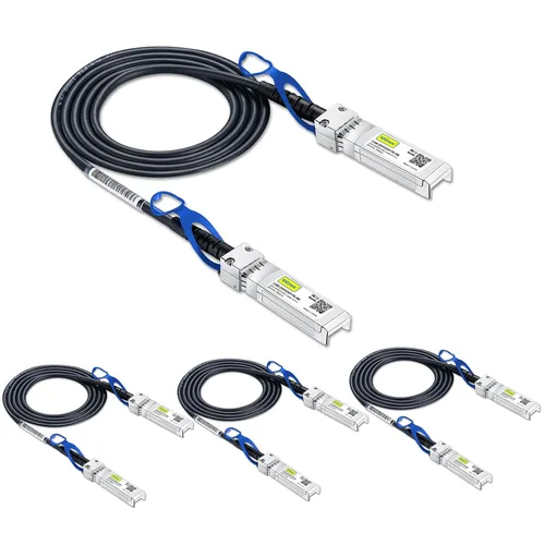 Vista 10 de 10Gtek Cable blanco 25G SFP28 SFP+ DAC para Cisco SFP-H25GB-CU1M, 1m/3.3ft
