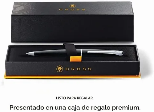 Vista 2 de Cross ATX Collection bolígrafo con designación recubierta en cromo., Negro basalto