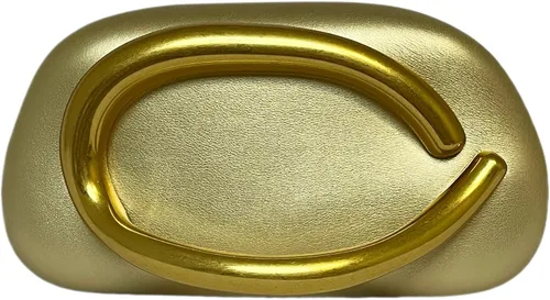 Vista 6 de Bolso de mano de acrílico para mujer, bolso de noche redondo clásico, bolso de manillar de metal vintage para boda, fiesta de graduación.