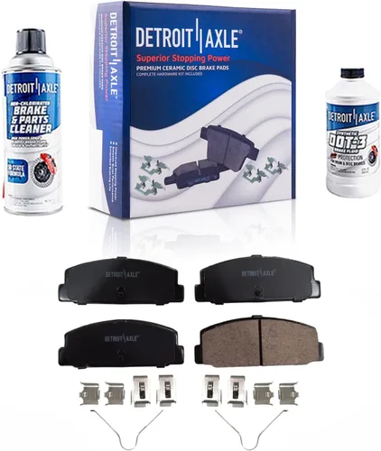 Vista 59 de Detroit Axle - Pastillas de freno para Avalanche Express Suburban Savana Yukon XL 1500 Chevy Tahoe GMC Cadillac Escalade, Pastillas de freno