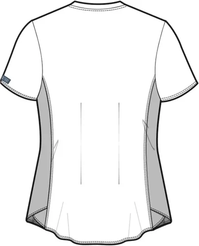Vista 7 de Med Couture Touch - camisa de uniforme médico con cuello en V para mujer