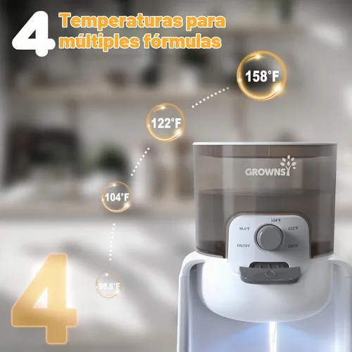 Vista 7 de GROWNSY Calentador de agua y calentador instantáneo para bebés