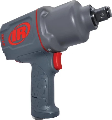 Vista 2 de Ingersoll Rand 2146Q2MAX Llave de impacto neumática de 1", silenciosa, torque de aflojamiento de tuercas de 2,000 ft-lbs, servicio de mantenimiento