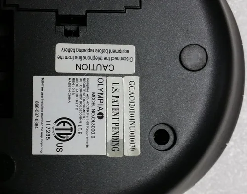 Vista 5 de Olympia OL 3000 Infoglobe Identificador de llamadas digital con reloj en tiempo real