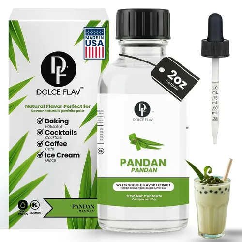 Vista 16 de Dolce Flav Extracto de mantequilla – 2 onzas soluble en agua, Kosher, sin azúcar, sabor concentrado de mantequilla de imitación para hornear