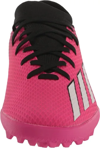 Vista 2 de adidas Tenis de fútbol unisex para adultos X Speedportal.3 Turf, Team Shock Pink 2Zero MetalicCore Black