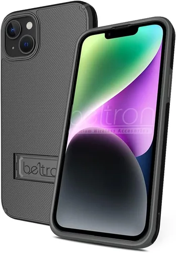 Vista 6 de BELTRON Combo de funda para iPhone 13/14, funda protectora delgada de agarre de cuerpo completo y clip giratorio para cinturón 3 en 1 Combo