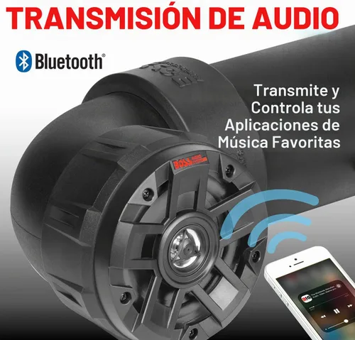 Vista 3 de BOSS Audio Systems UTV4B ATV UTV Sistema de sonido resistente a la intemperie, altavoces de 4 pulgadas, tweeters de 1 pulgada, amplificador