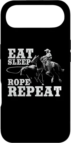 Vista 27 de Team Roping Funny Rodeo Cowboy Cowgirl Horse Riding Roper Case for iPhone 17